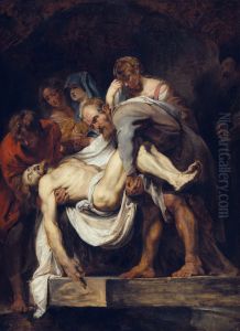 The Entombment by (studio of) Rubens, Peter Paul