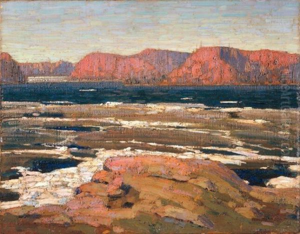 Petawawa Gorges (Early Spring) - view 1