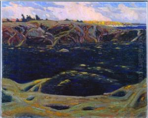Split Rock, Georgian Bay by Tom Thomson