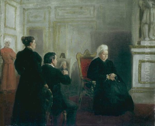 L'artiste peignant la reine Victoria - view 1