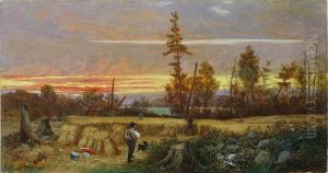 A Shot in the Dawn,Lake Scugog by John Arthur Fraser