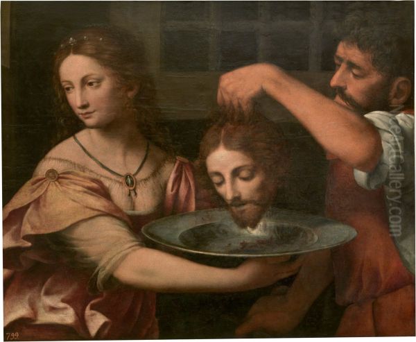 Salome recibiendo la cabeza del Bautista - view 1