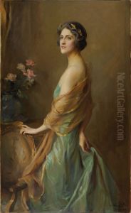 Portrait de Madame Vanier by Philip de Laszlo
