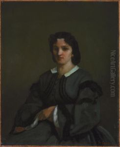 Femme aux gants by Gustave Courbet