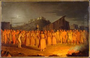 Danse du scalp des Chualpays by Paul Kane