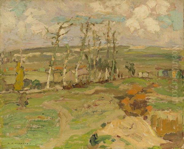 Study for Vimy Ridge from Souchez Valley - view 1