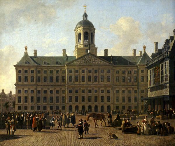 The Amsterdam City Hall on Dam Square - view 1