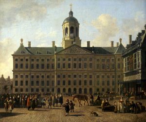 The Amsterdam City Hall on Dam Square