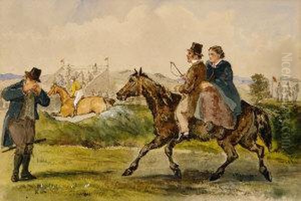 Arrival At Punchestown - view 1