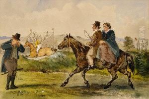 Arrival At Punchestown by P.F. Chenevix