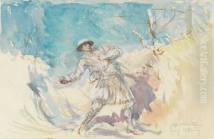 Throwing Grenades by Alfred Bastien