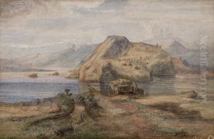 Landskap (med vann og kolle)