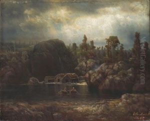 Fra Skjold by Lars Hertervig