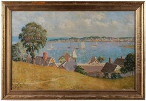 New England Harbor by Harold W. Cheney
