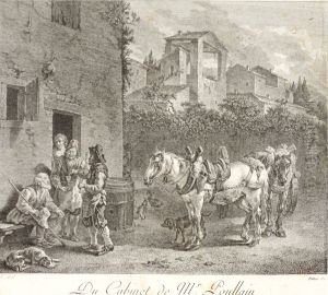 Meeting of Friends at an Inn by Charles Emmanuel Patas
