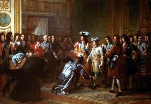 Philippe of France, Duke of Anjou, proclaimed King of Spain under the name of Philippe V, November 16, 1700 by Francois Gerard