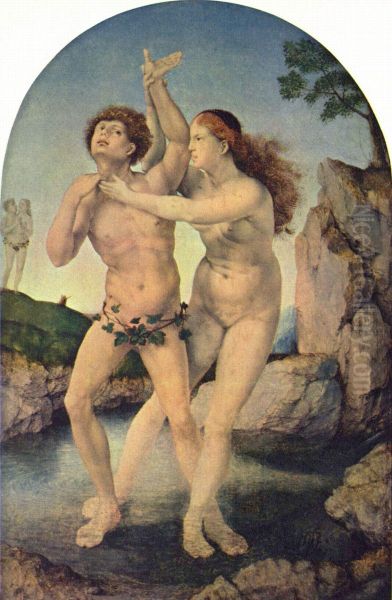 The Metamorphosis of Hermaphrodite and Salmacis - view 1