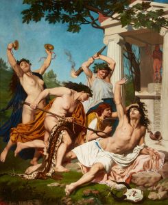 The death of Orpheus by Emile ( Jean Baptiste Philippe) Bin