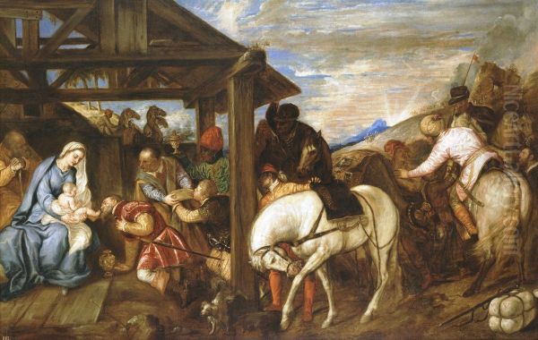Adoration of the Magi - view 1