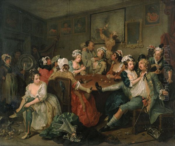 The Tavern Scene-A Rake's Progressseries - view 1