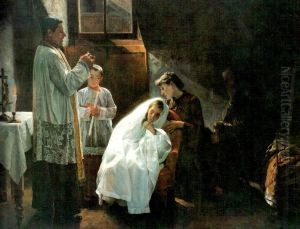 La primera y ultima comunion by Cristobal Rojas