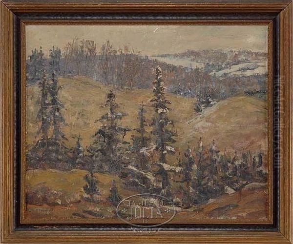 Monhegan Landscape. - view 1