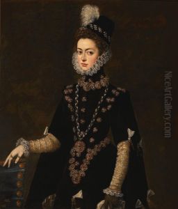 La infanta Catalina Micaela de Austria by Juan Pantoja de la Cruz
