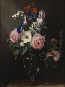 Vase of flowers by Jan Brughel