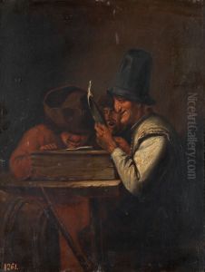 Burlesque trio by Joos van Craesbeeck