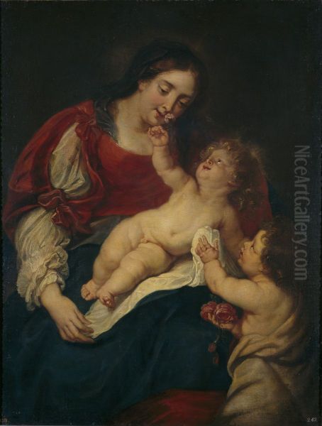 The Madonna of the Roses - view 1