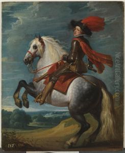 Equestrian painting of Philip IV of Spain by Gaspar De Crayer