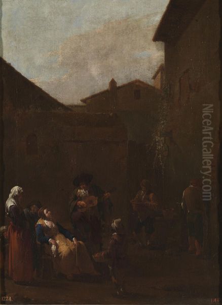The vihuela player - view 1