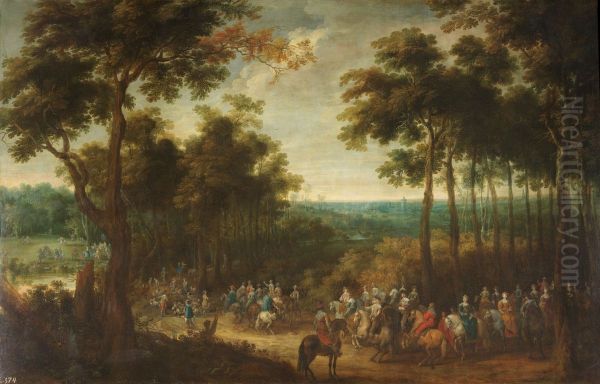 The hunt of the Cardinal-Infante - view 1