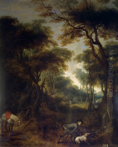 The hunt of Philip IV - view 1