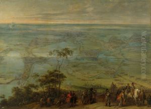 The taking of Breda by Peter Snayers
