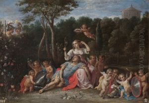 El jardin de Armida by David Teniers the Younger