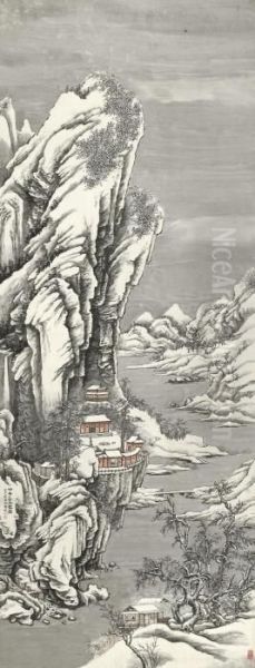 Snow Mountains After Li Cheng - view 1