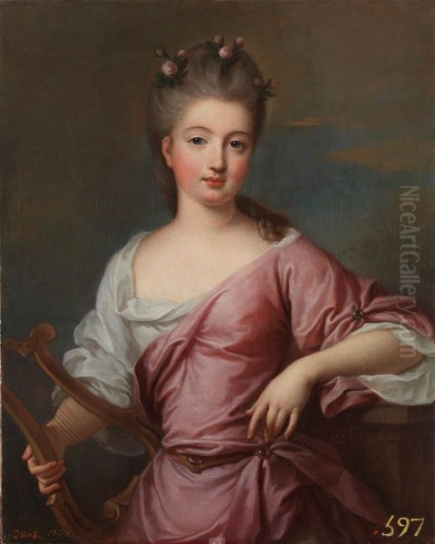 Portrait of Mlle de Berry - view 1