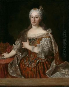 Maria Ana de Austria reina de Portugal