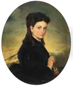 Retrato de senora by Valeriano Becquer