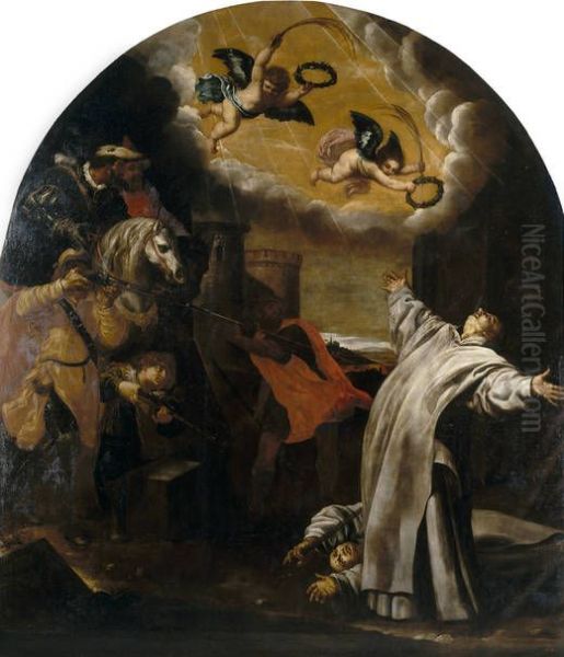 The Martyrdom at Roermond of Vinzenz Herck and Jan Van Loewen - view 1