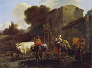 Landscape with Cattle Landscape with Cattle