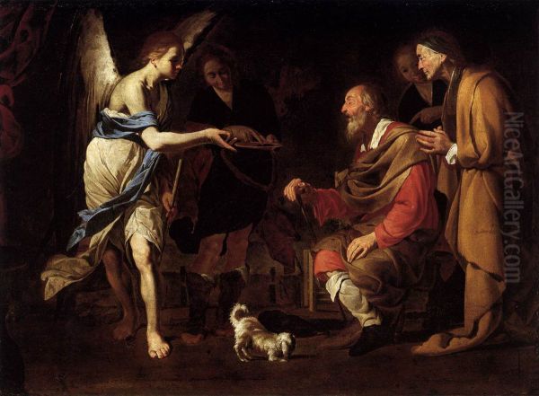 Curing of Tobias / The Healing of Tobit by Tobias - view 1
