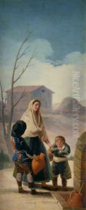 The Poor at the Fountain by Francisco Goya Fuendetodos