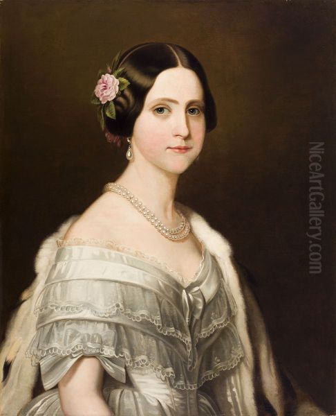 Portrait de S. A. I. Mme. la Princesse Dona Marie Amelie du Bresil - view 1