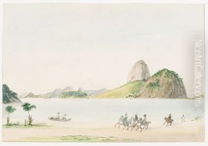 Praia de Botafogo com Pao de Acucar (atribuido) by Brasiliana Iconografica