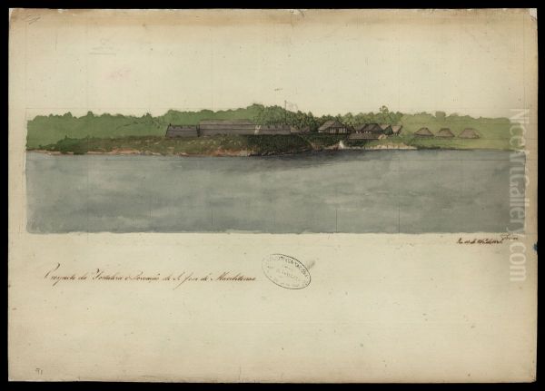 Prospecto da Fortaleza e Povoacao de S.Jose de Marebitenas - view 1