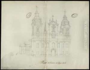 Prospecto da frontaria da Igreja da Se Prospecto da frontaria da Igreja da Se