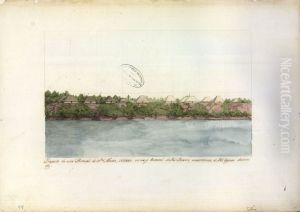 Prospecto da nova povoacao de Santa Maria situada na margem oriental do Rio Branco, na distancia de 75 leguas da sua foz by Jose Joaquim Freire