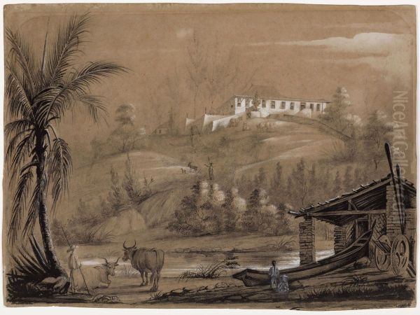 Sede de fazenda nos arredores do Rio de Janeiro (atribuido) - view 1
